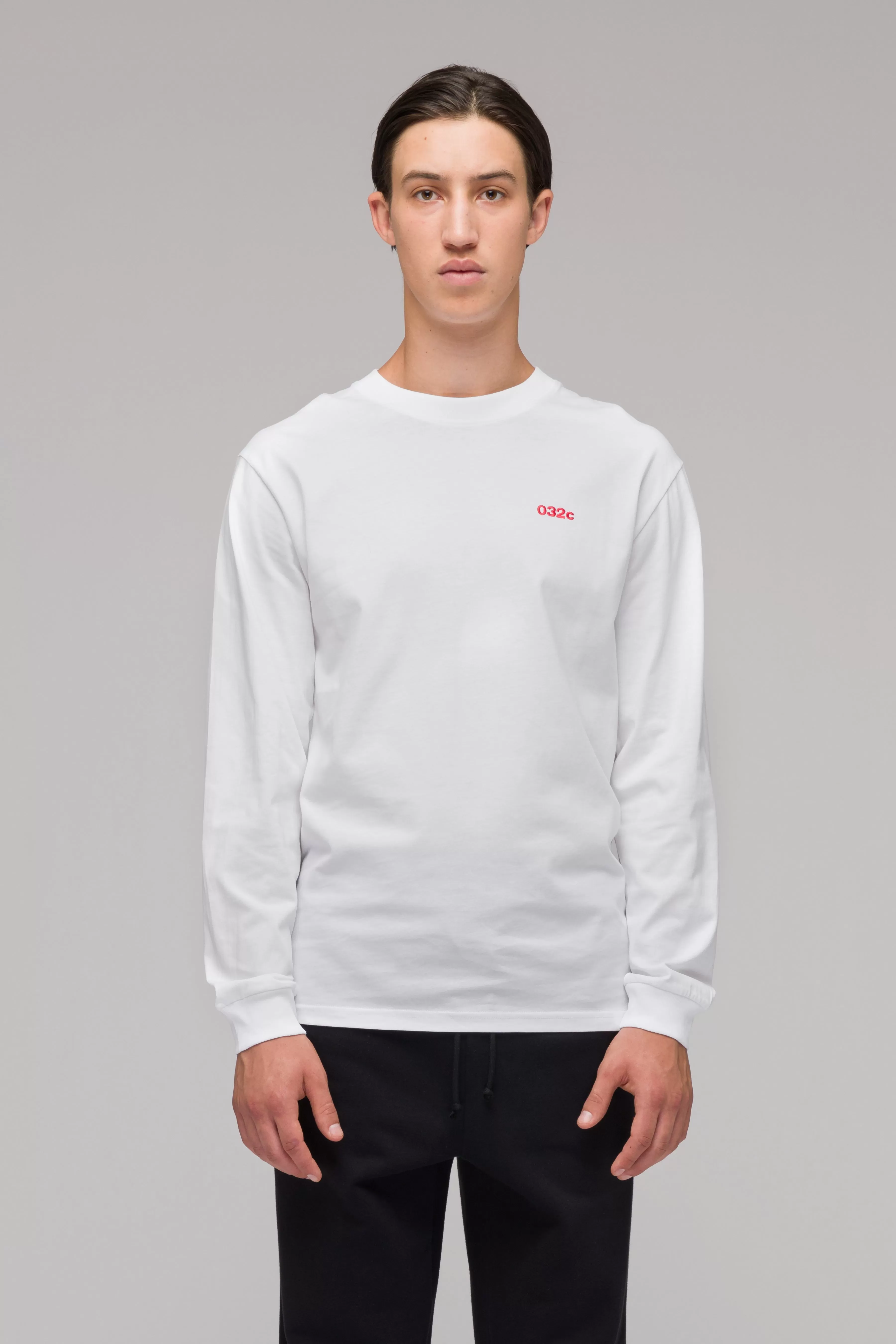 032c Classics GOTS Longsleeve White