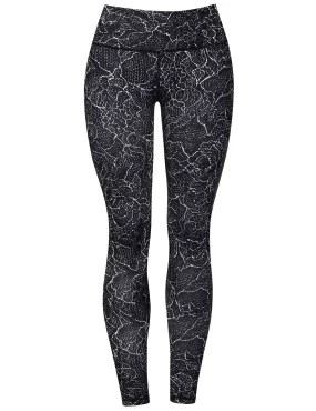 26" Printed Yoga Pants CRACK