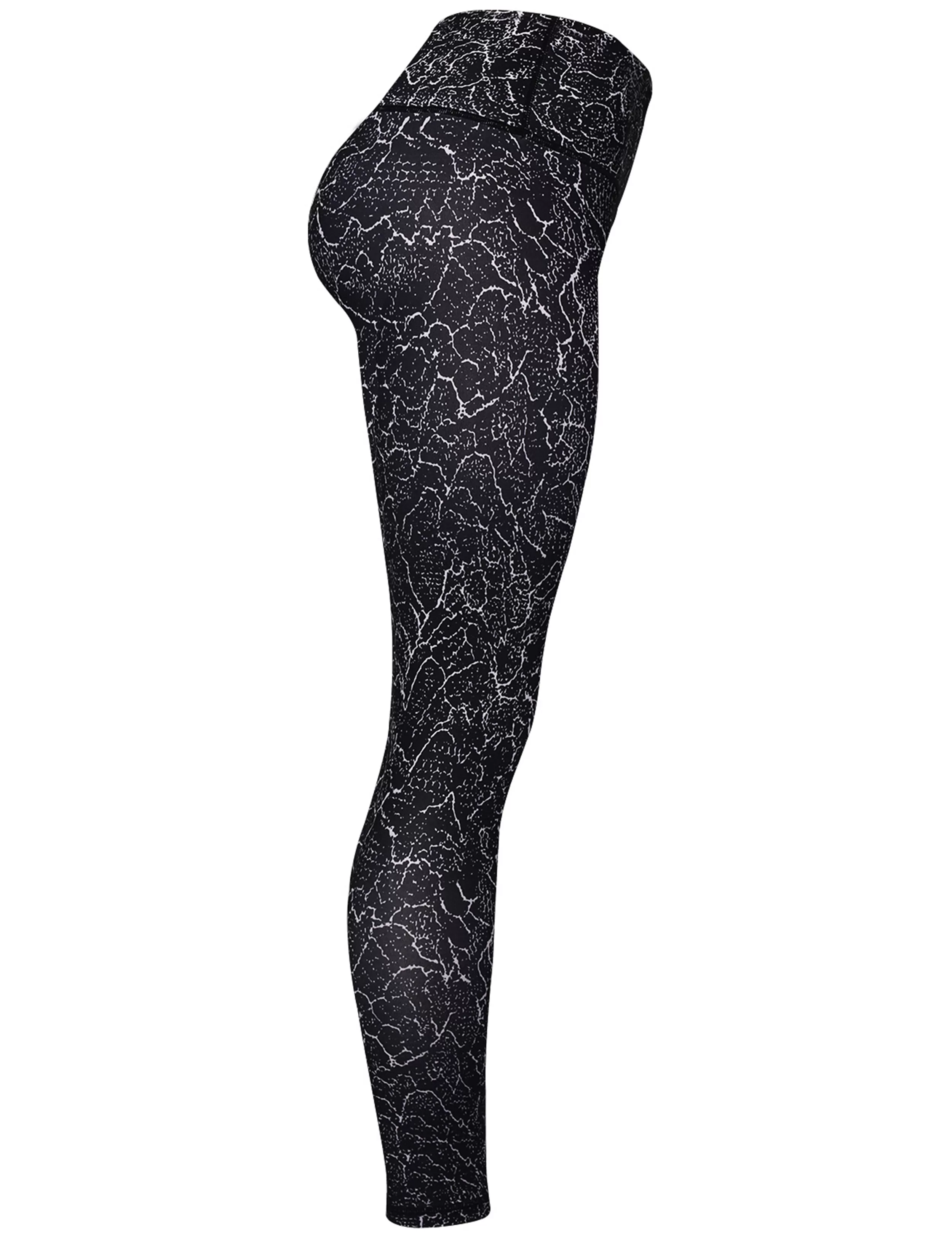 26" Printed Yoga Pants CRACK