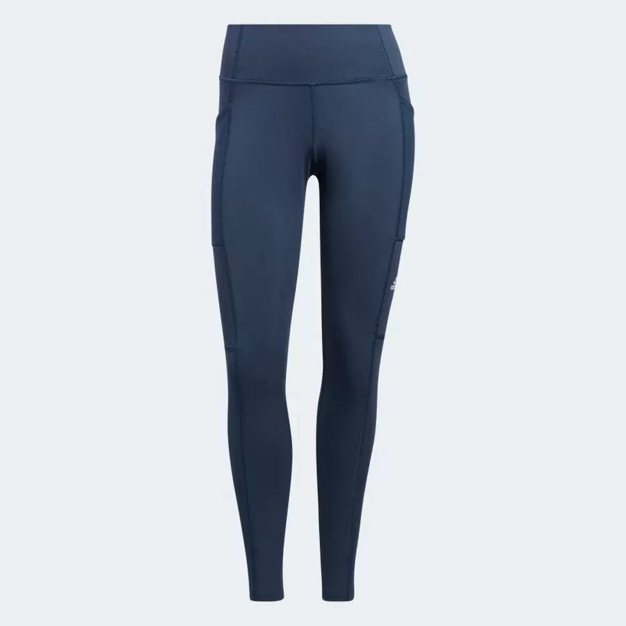 Adidas Ladies HEAT.RDY Tights - Blue