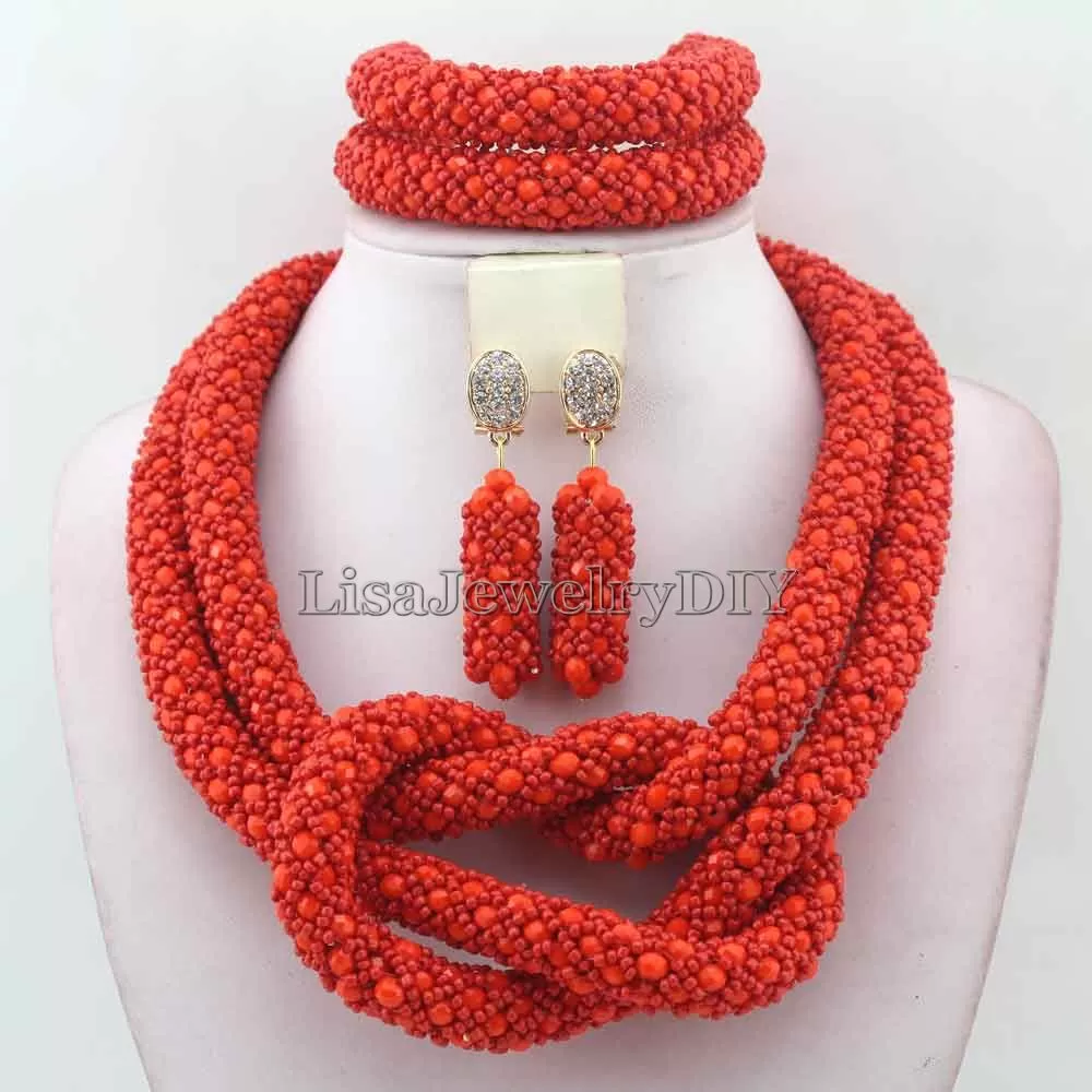 African and Asian Women Choker Necklace Jewelry set