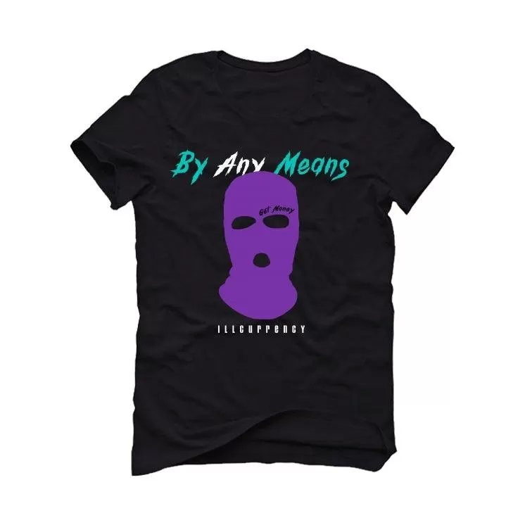 Air Jordan 5 "Alternate Grape" Black T-Shirt (By any means)