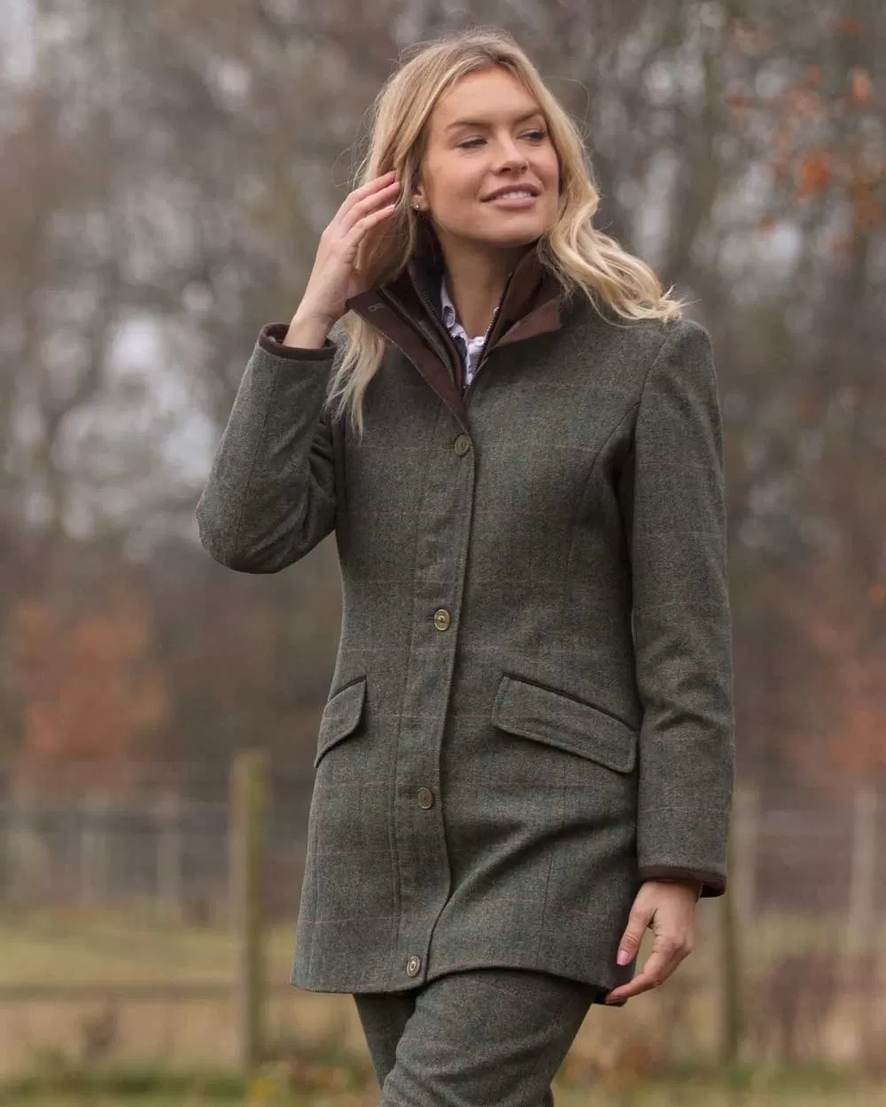 Alan Paine Combrook Ladies Tweed Field Jacket