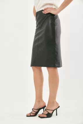 AXL MIDI BLACK SKIRT