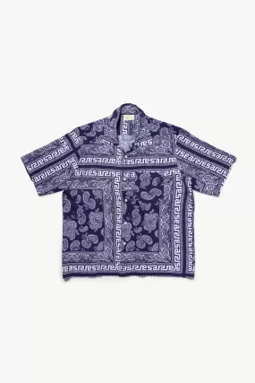 Bandana Print Hawaiian Shirt