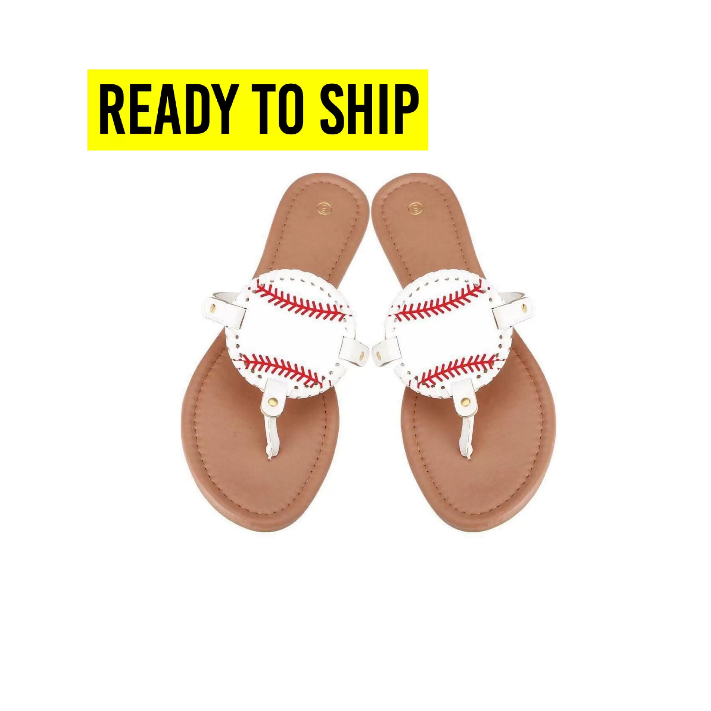 Baseball Sandals [READY TO SHIP]