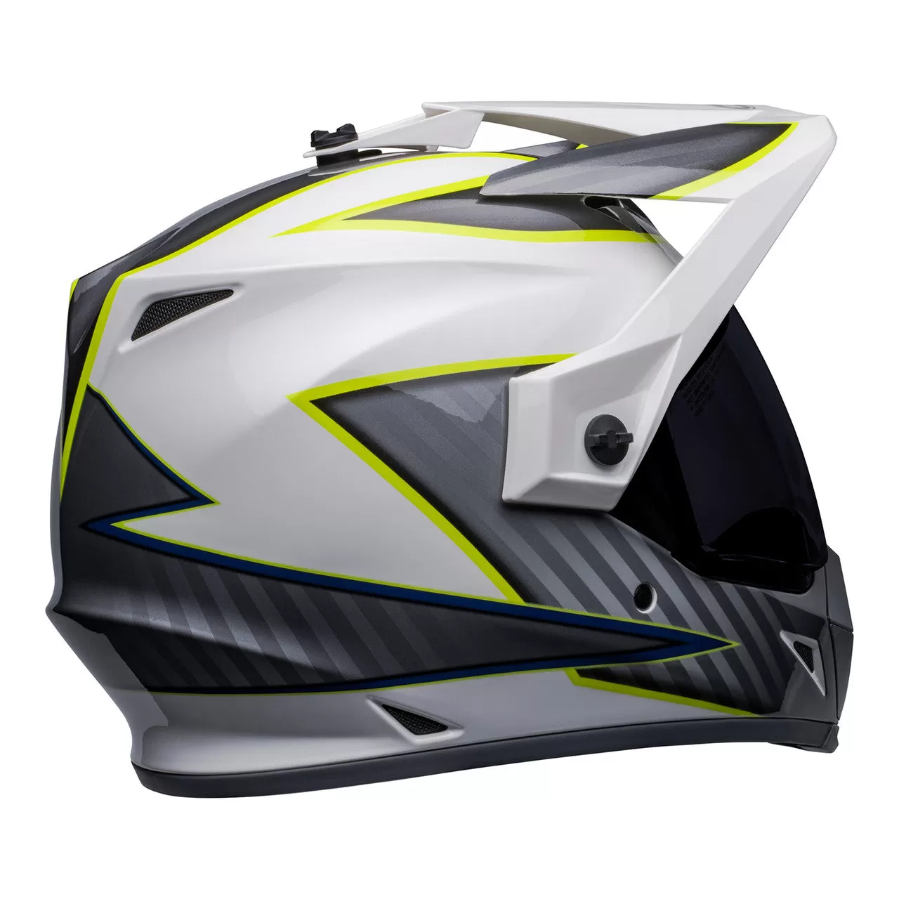 Bell MX-9 Adventure Mips - Dalton, White / Hi-Viz Yellow