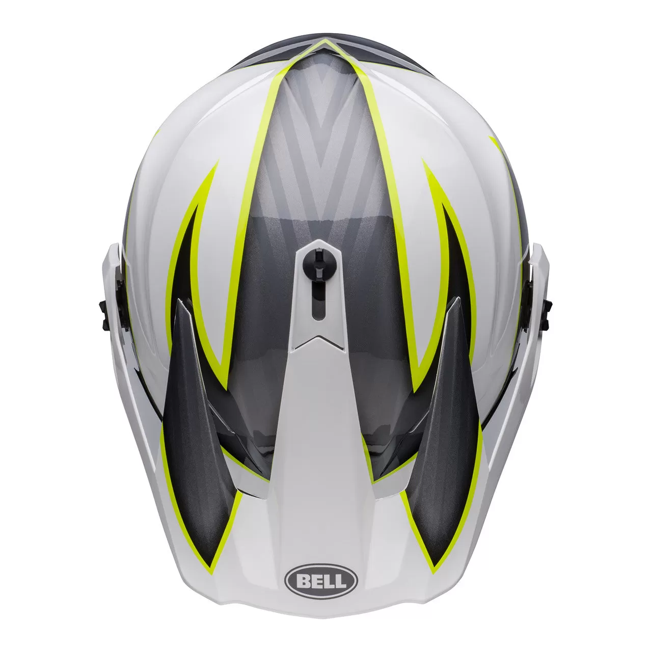 Bell MX-9 Adventure Mips - Dalton, White / Hi-Viz Yellow