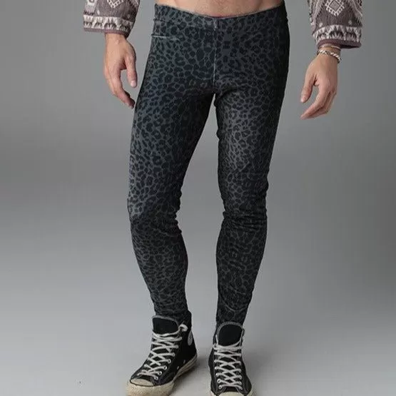 Black Panther Velvet Leggings | Men's