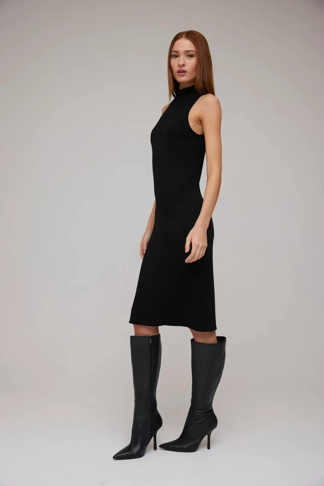 Black Turtleneck Dress