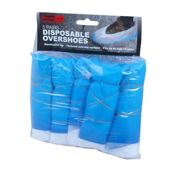 Blackrock 5 Pairs Of Disposable Blue Overshoes