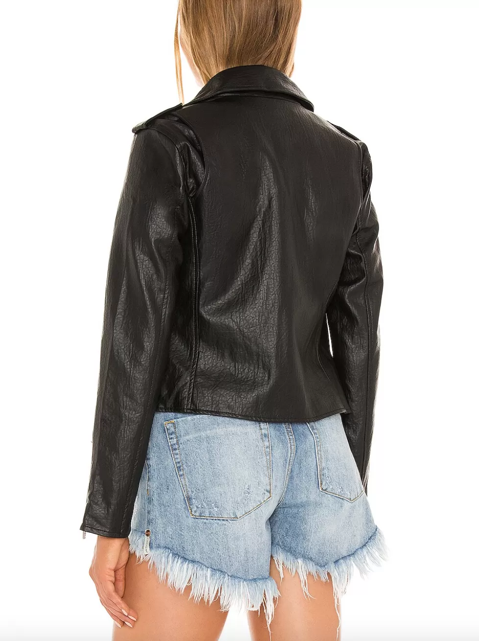 Blank NYC Leather Moto Jacket