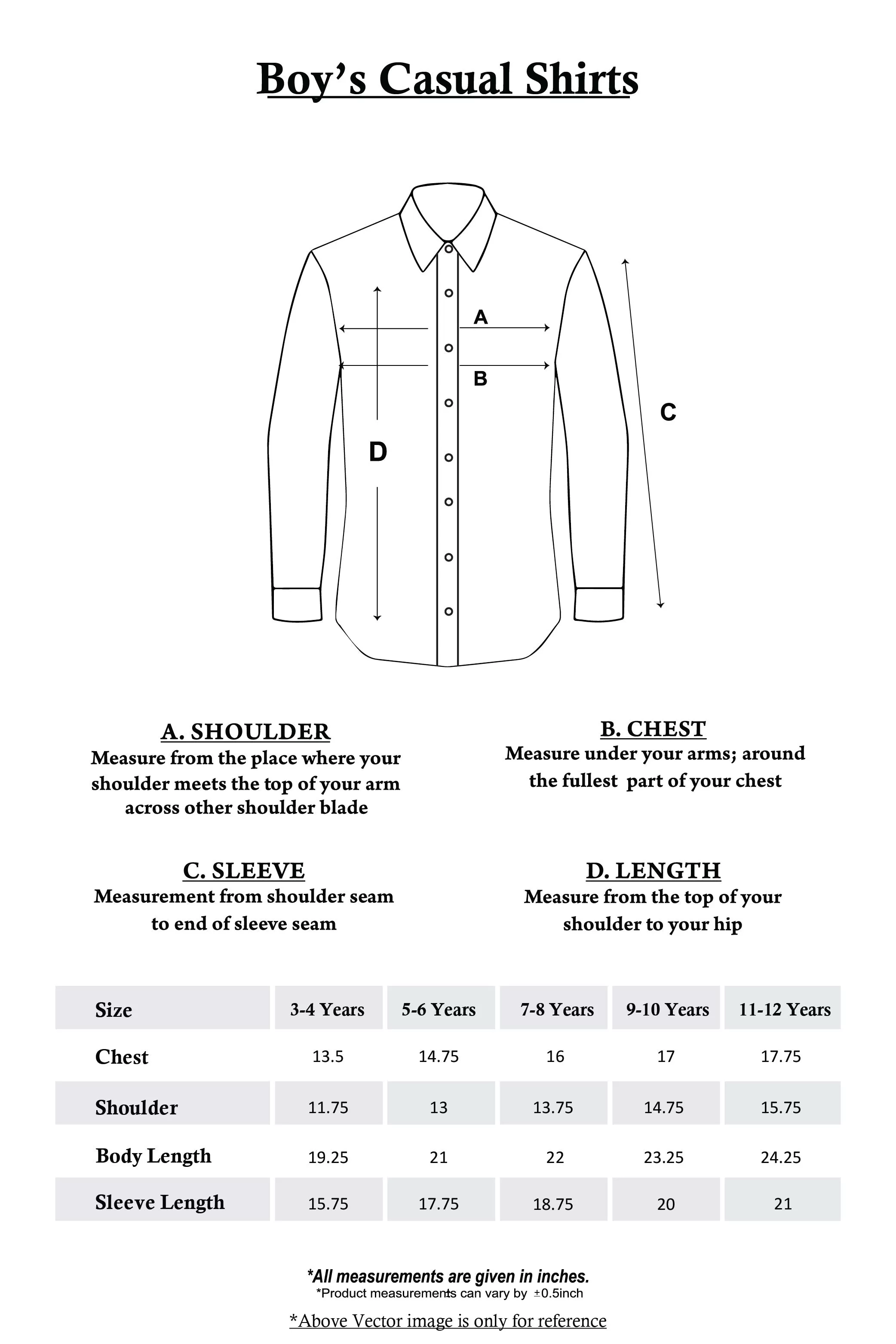 Boy's Casual Shirt