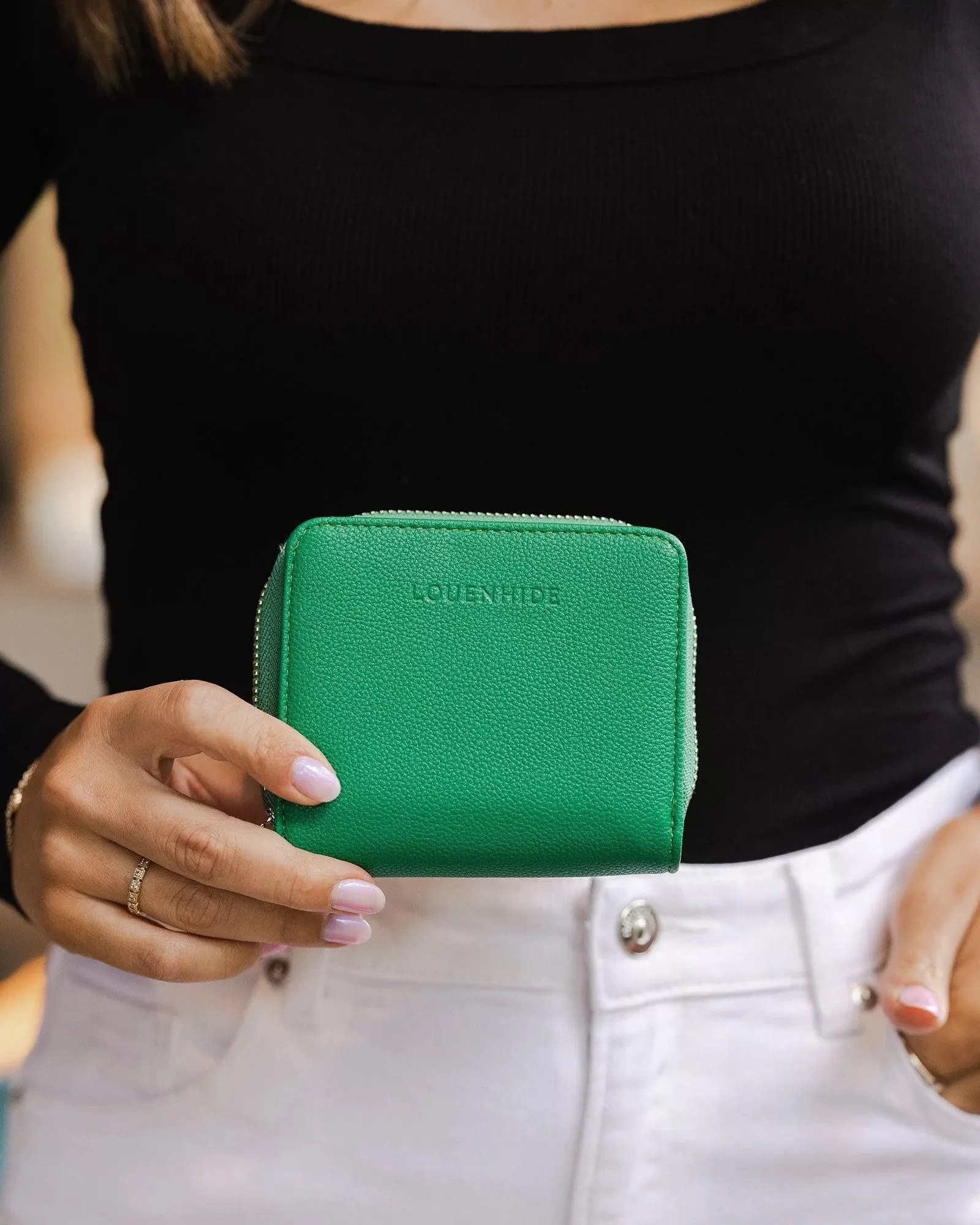 Bridget Wallet Apple Green