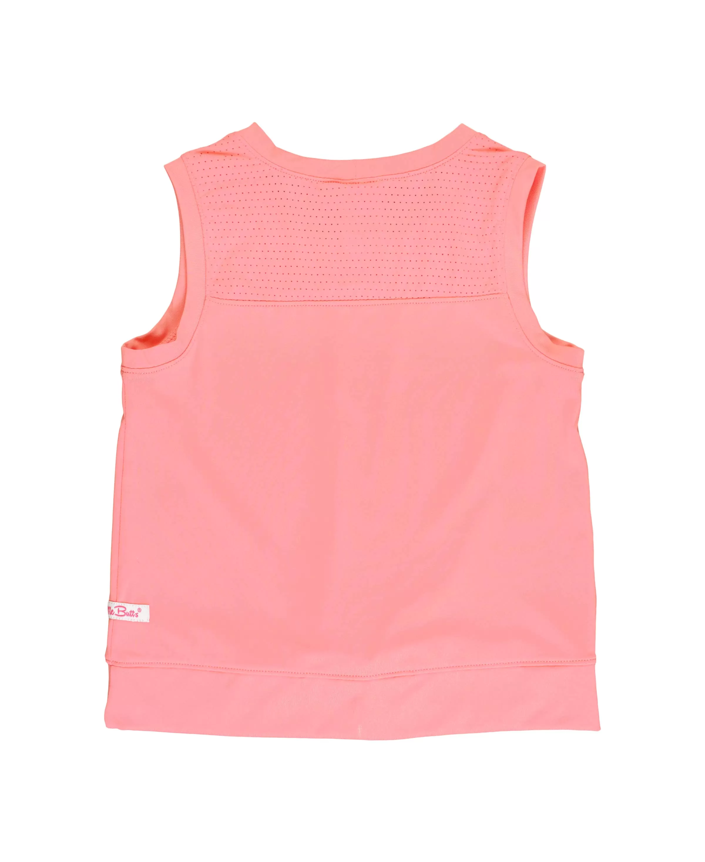 Bubblegum Pink Active Top With Mesh