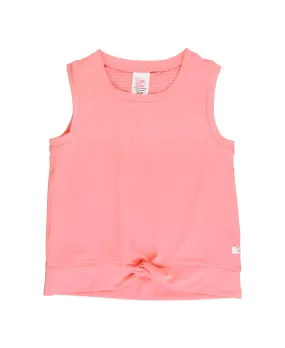 Bubblegum Pink Active Top With Mesh