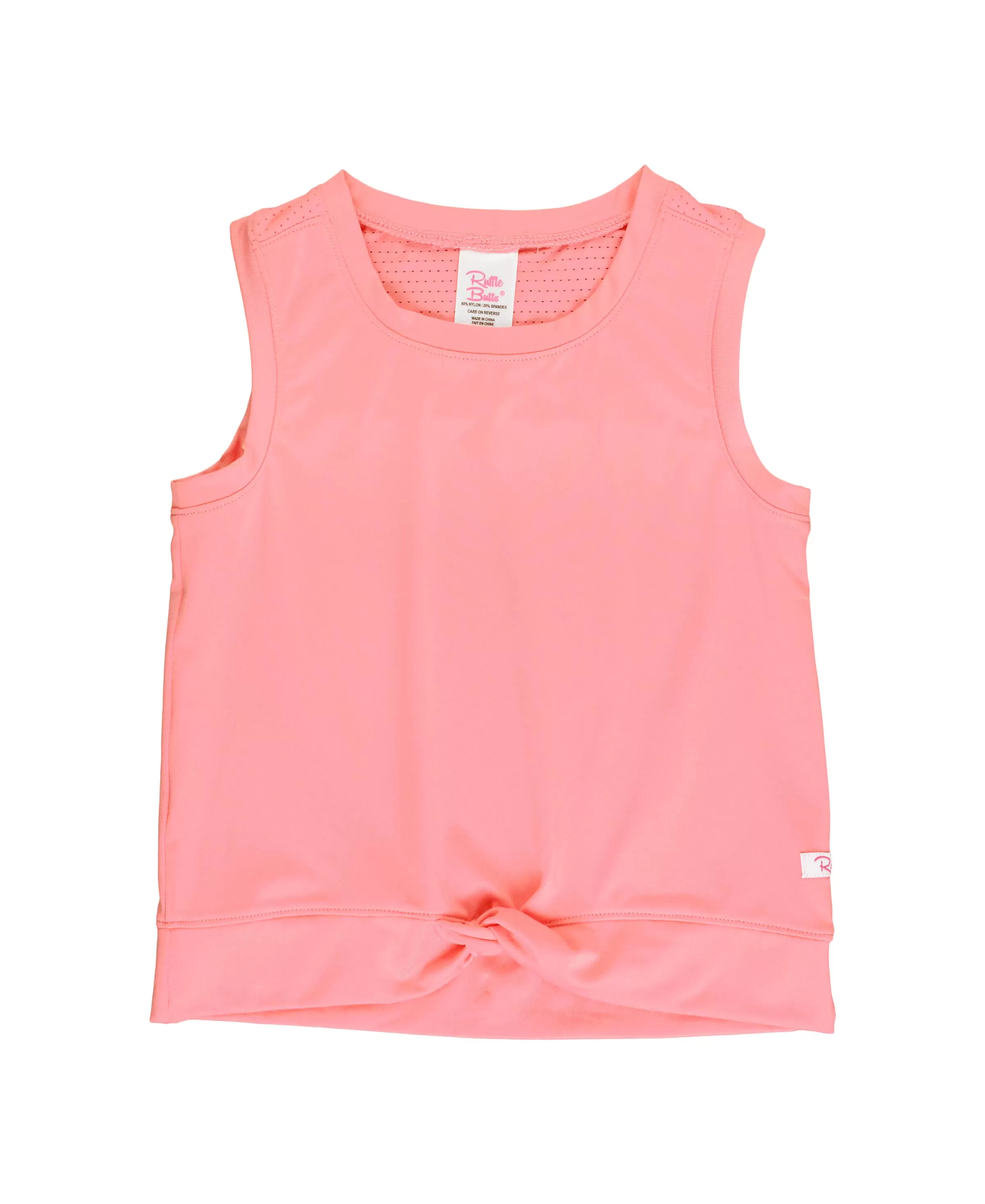 Bubblegum Pink Active Top With Mesh