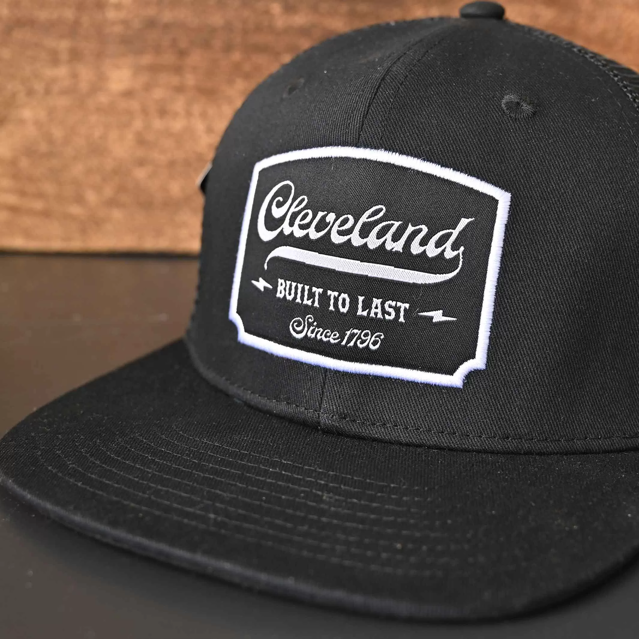 Built To Last Trucker Hat - Black