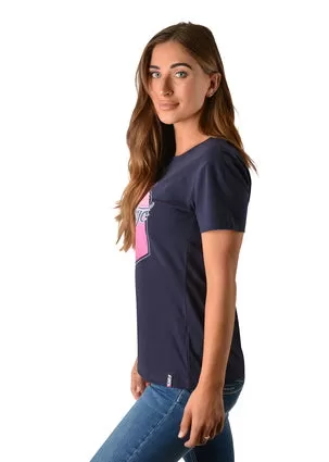 Bullzye Ladies Flex Crew Neck Tee - B2W2506153