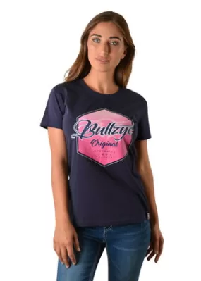 Bullzye Ladies Flex Crew Neck Tee - B2W2506153