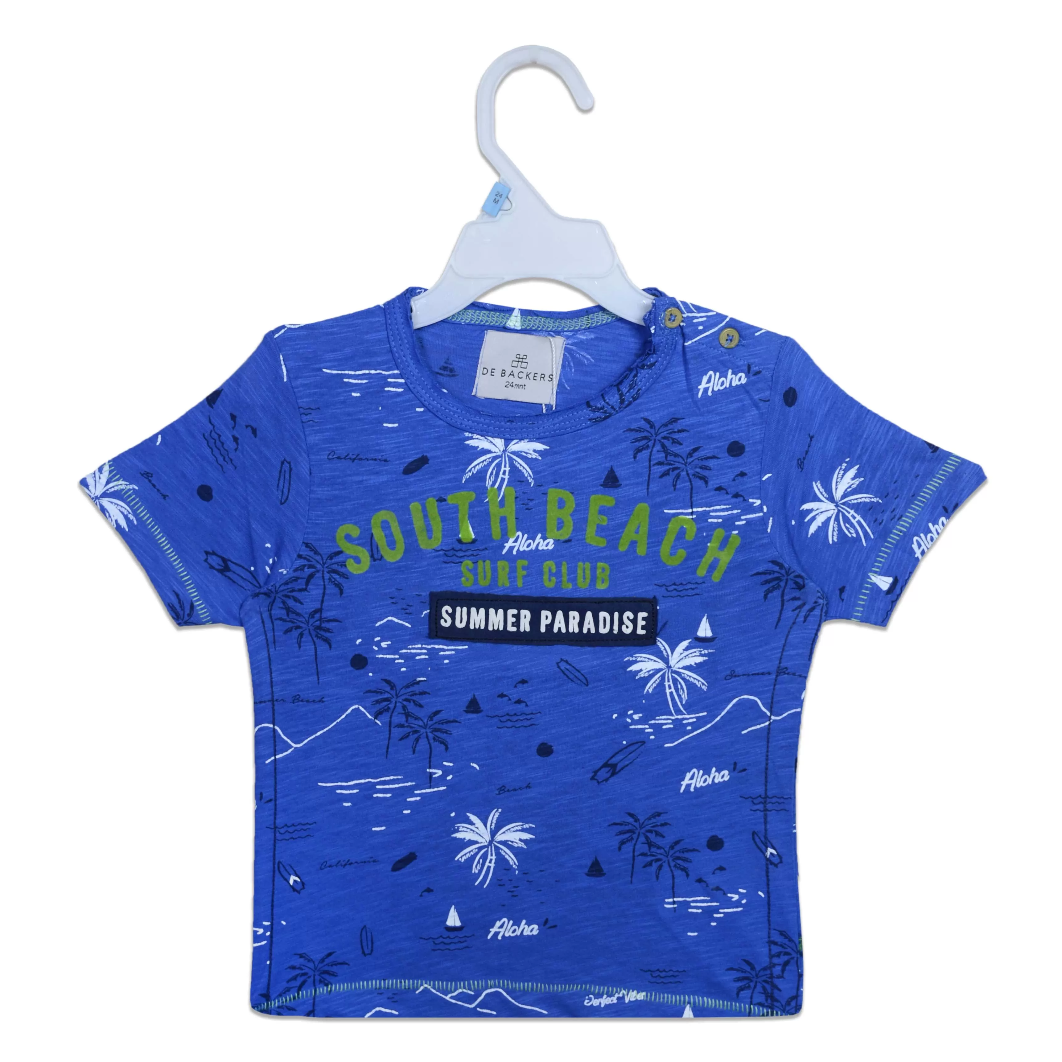 C1522 DE-B Summer Paradise Blue T-Shirt