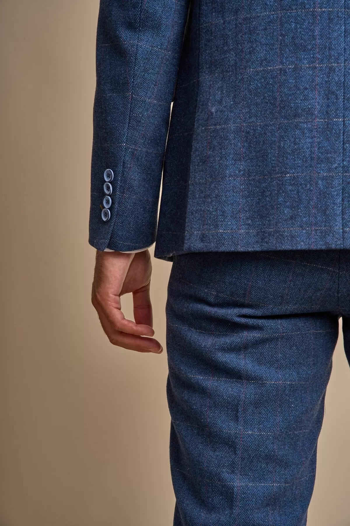 Carnegi Navy Tweed Jacket