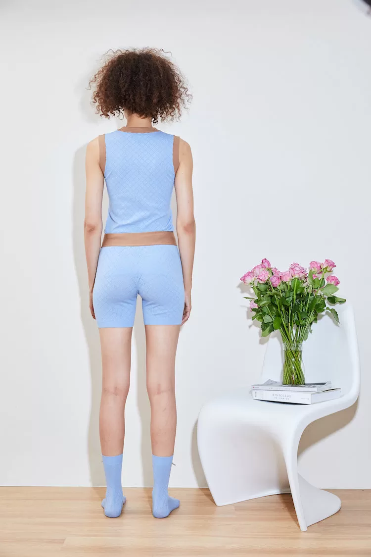 CASSIA hydraKNIT ECOVERO SHORTS blue