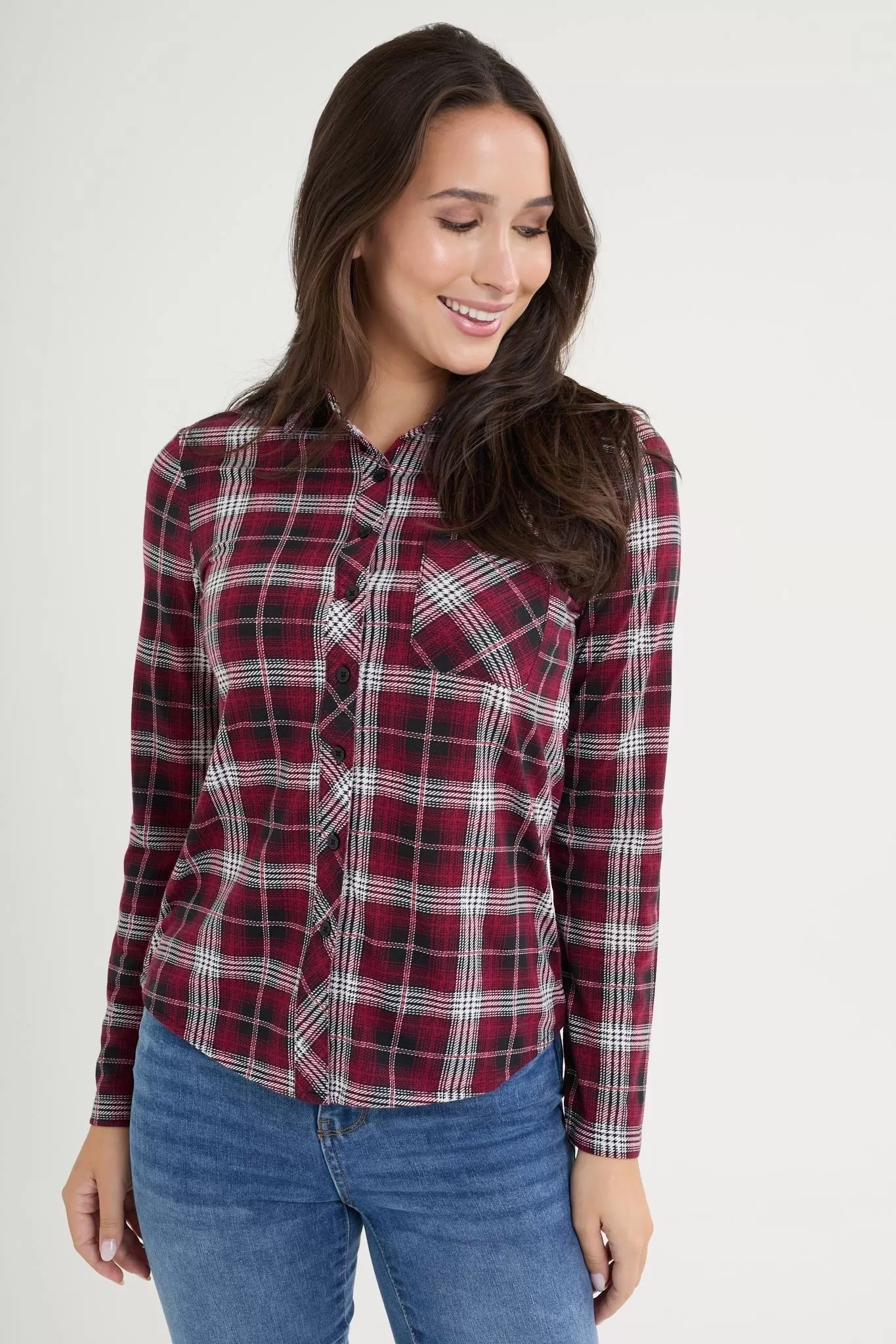 Checked shirt