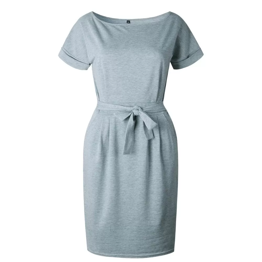 Chesapeake Bay Dress with Tie  Sizes S-3XL , 7 Colors