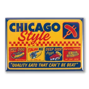 Chicago Style Eats Magnet