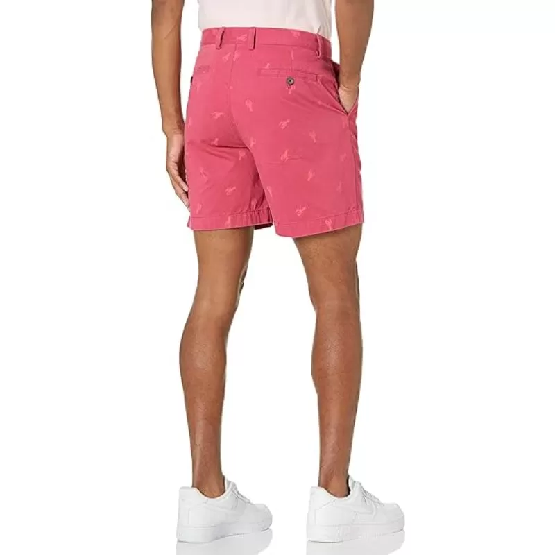 Chino Shorts With Slant Pockets