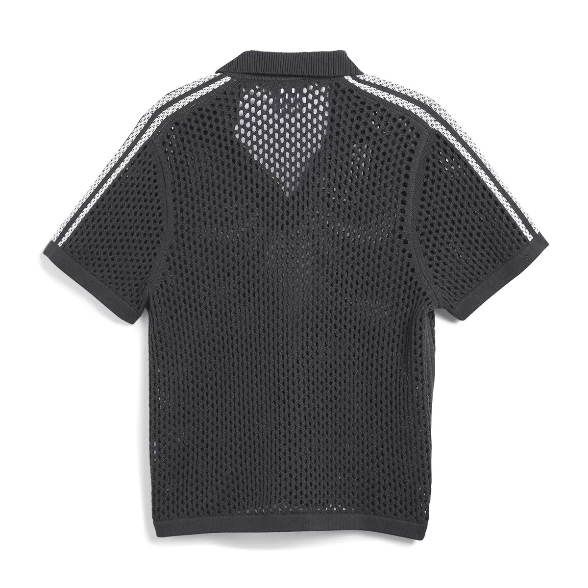   CLOT Crochet Polo Shirt 'Carbon'