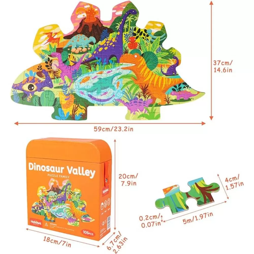 Dinosaur Valley Puzzle (105  Pieces)