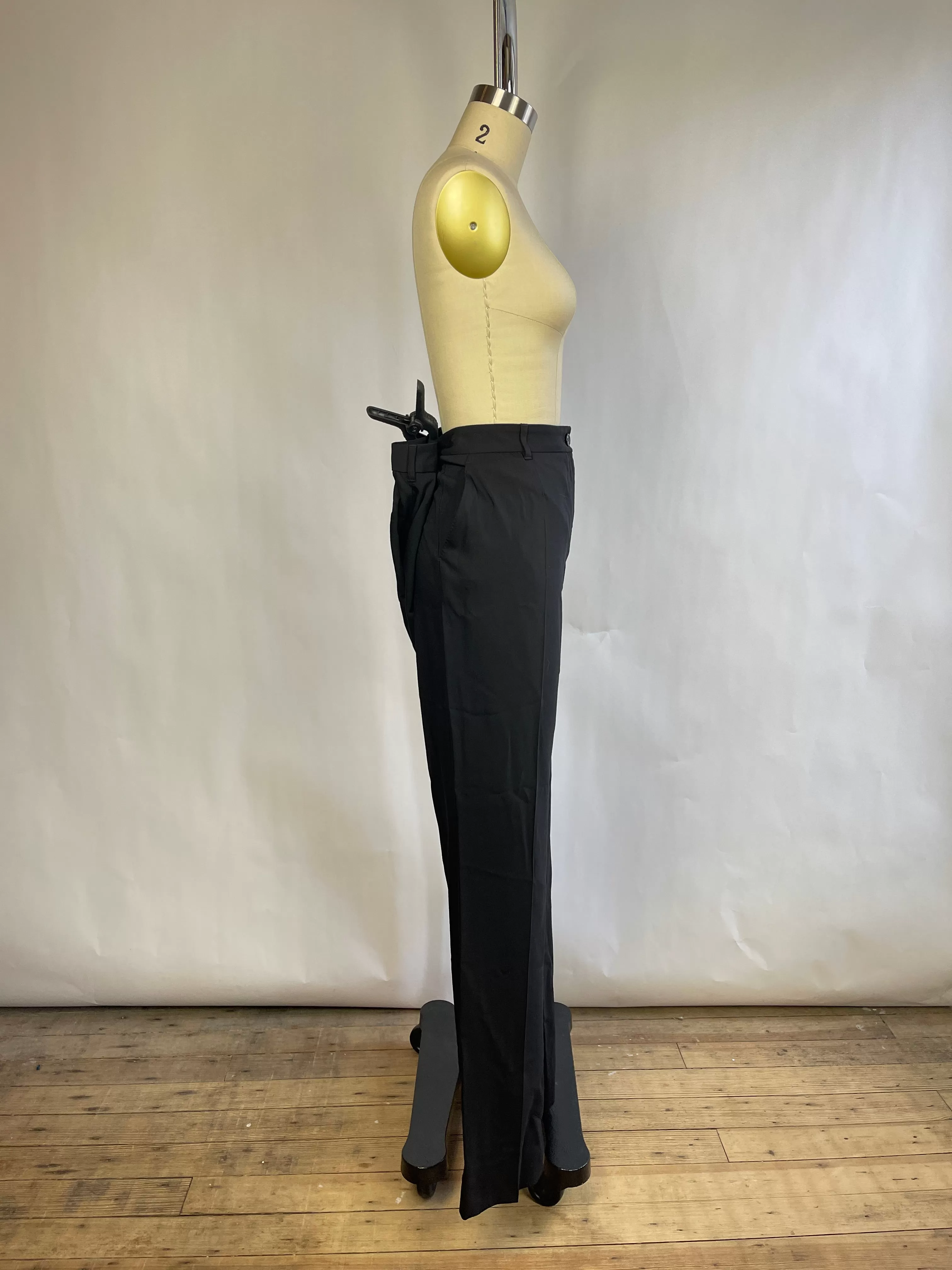 Dolce and Gabbana Black Trousers (XL)