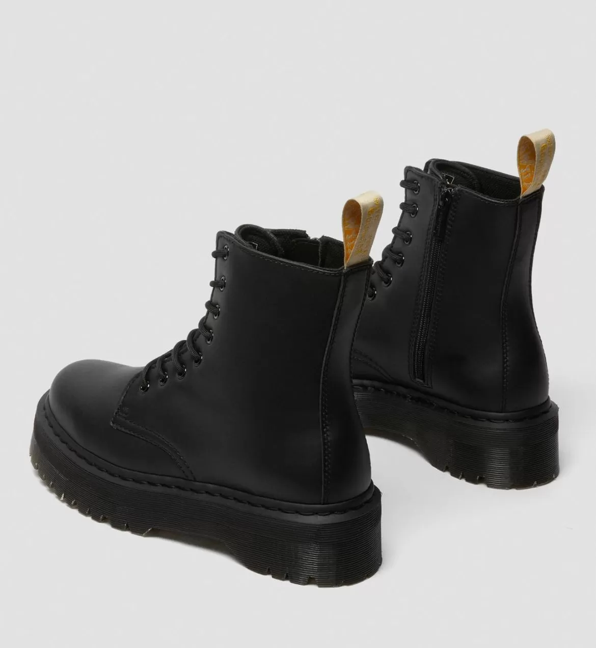 Dr.Martens Jadon Vegan Black Felix Rub Off Plateau 25310001