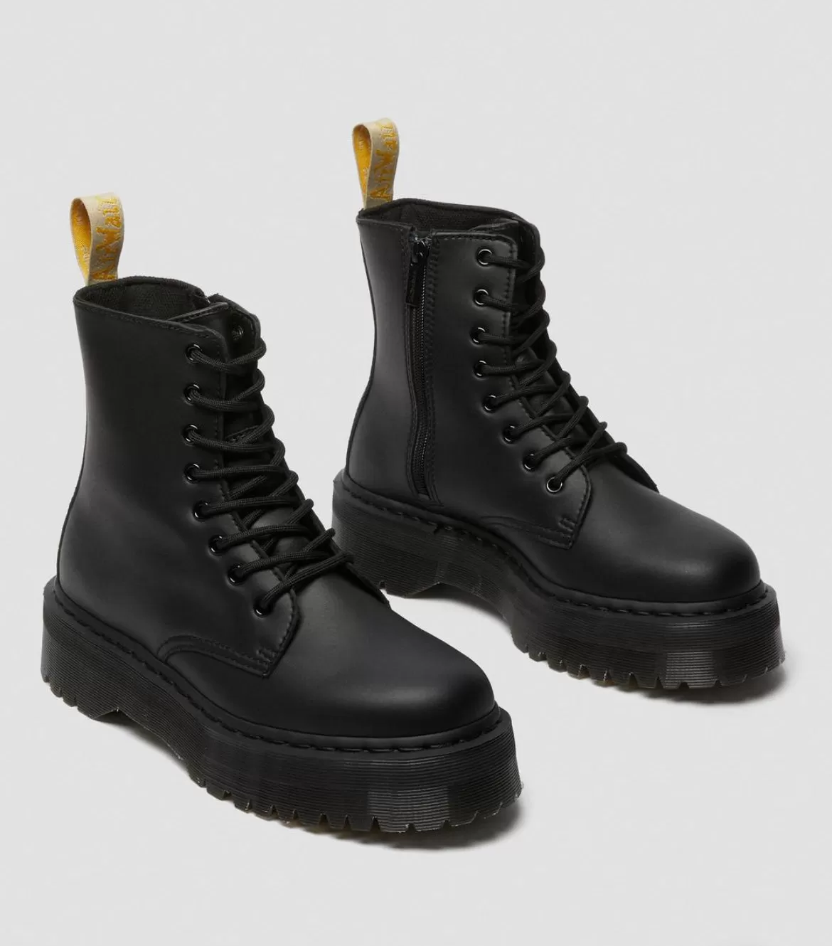 Dr.Martens Jadon Vegan Black Felix Rub Off Plateau 25310001