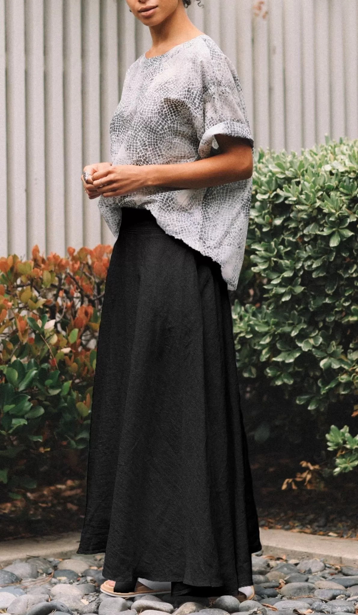 ELA SKIRT IN LINEN