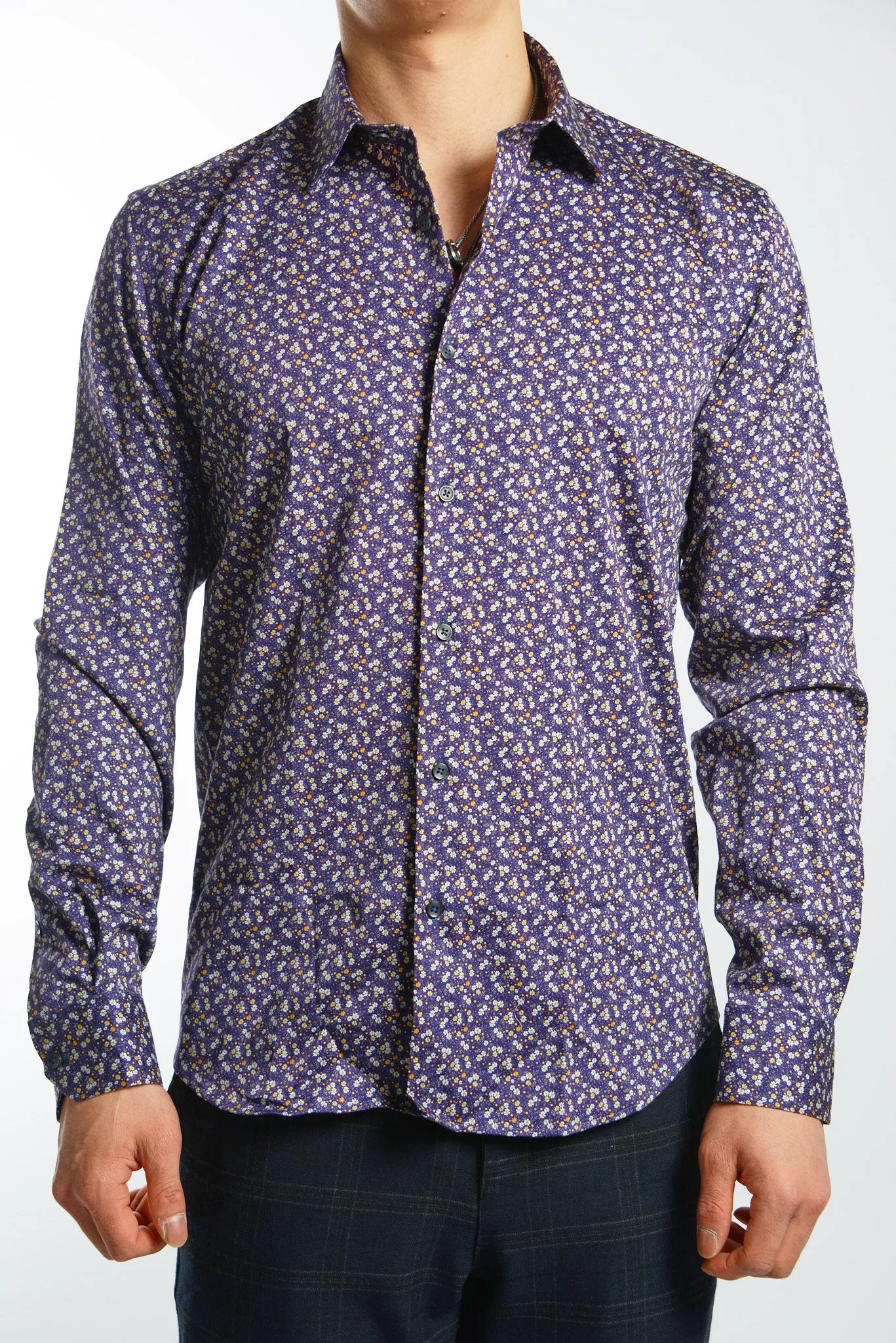 EURO SATEEN LS SPORT SHIRT