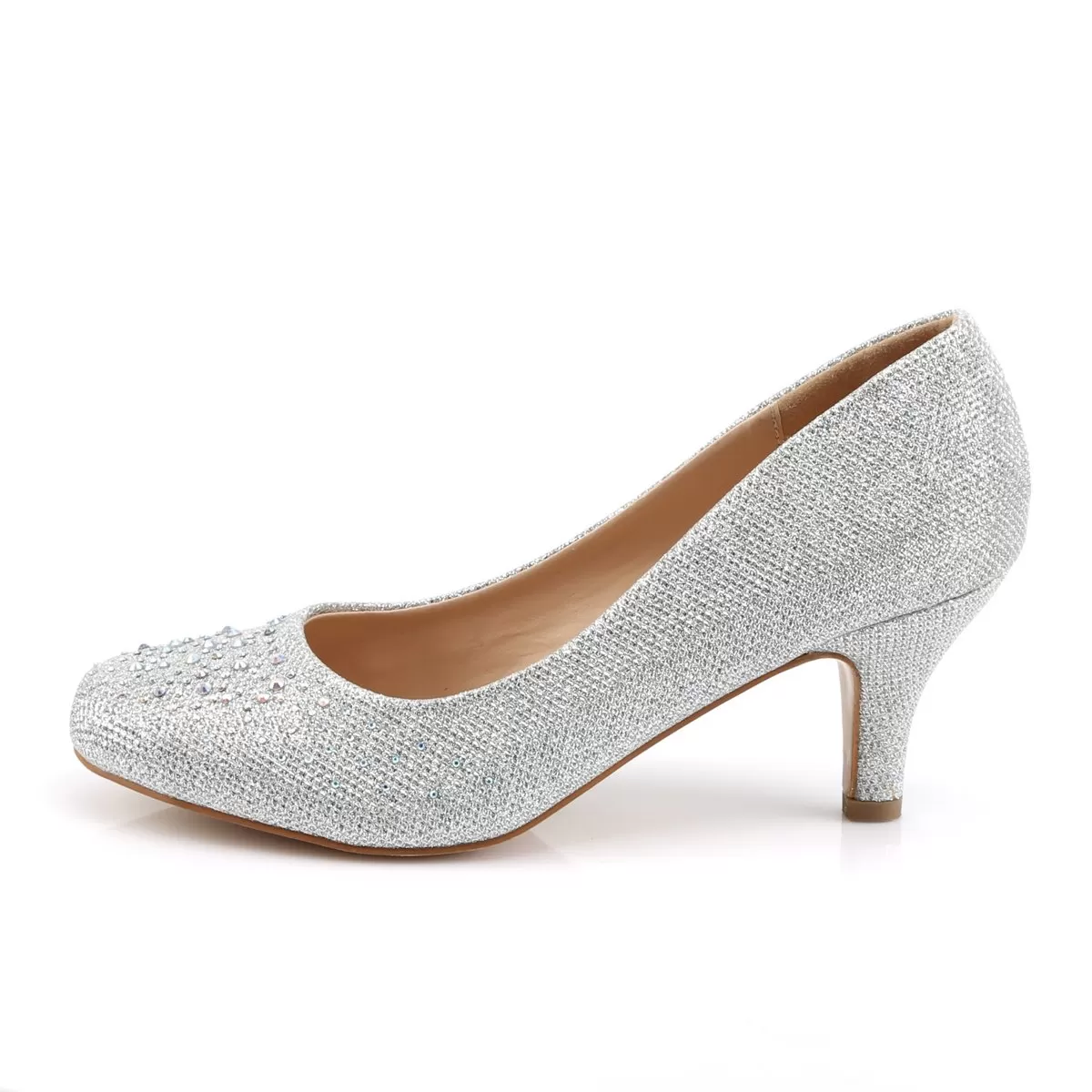 Fabulicious Doris-06-Silver-Size 9-Clearance