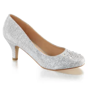 Fabulicious Doris-06-Silver-Size 9-Clearance