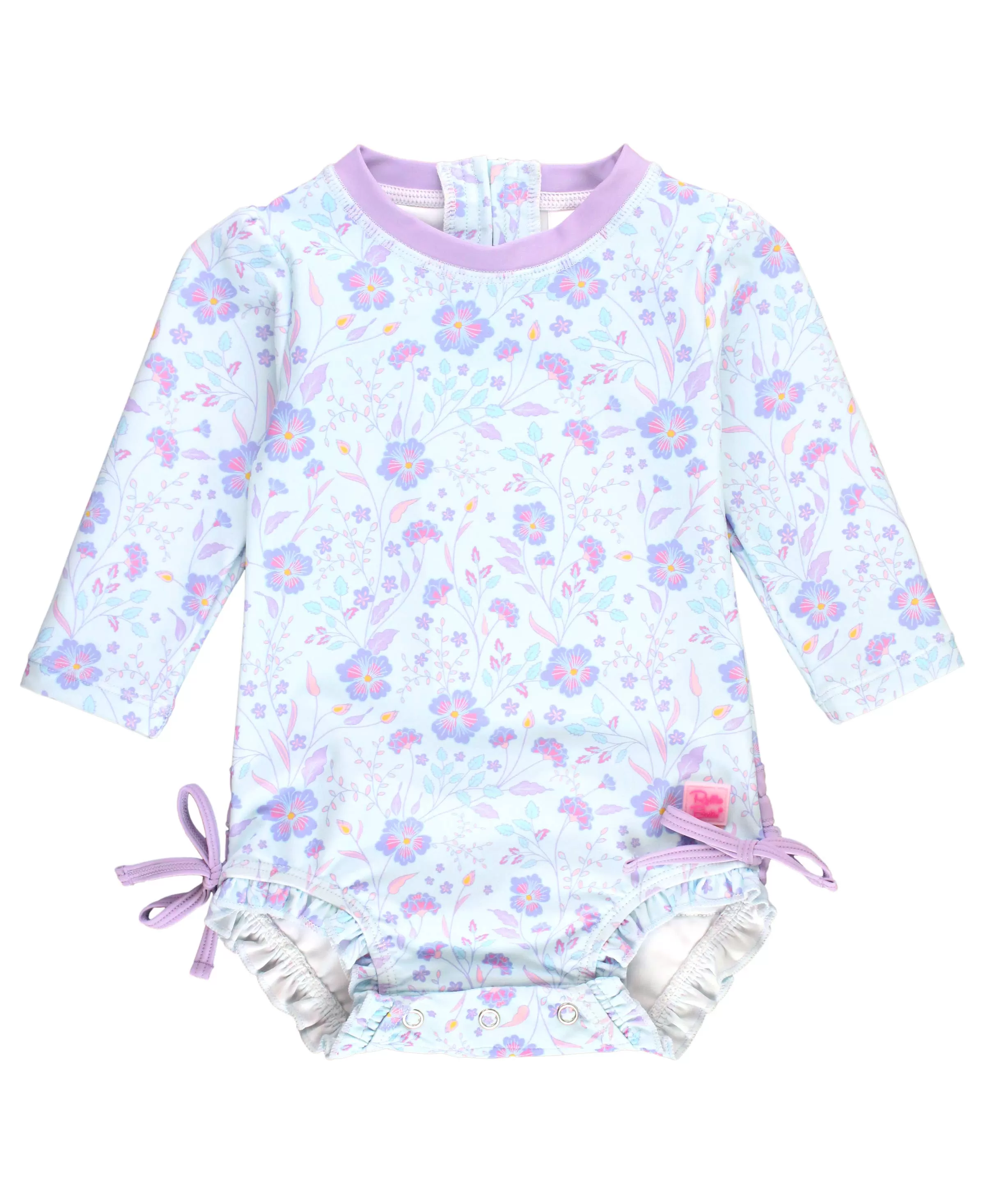 Fairytale Garden Long Sleeve One Piece Rash Guard