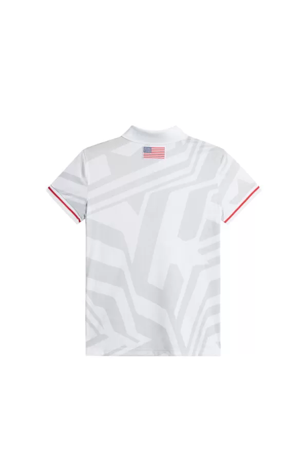 Felicite USA GOLF Print Polo