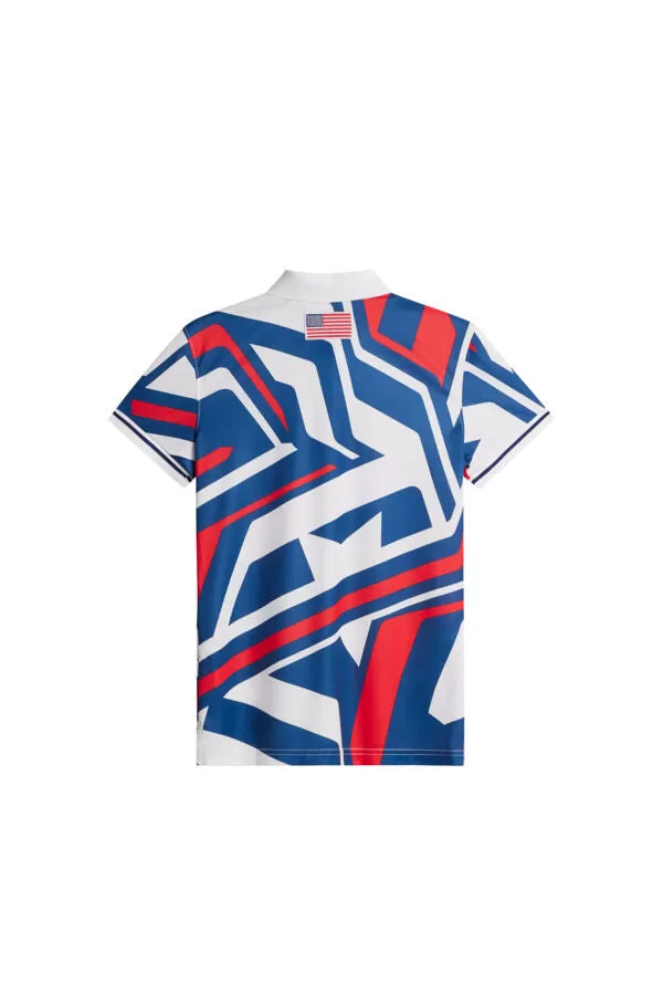 Felicite USA GOLF Print Polo