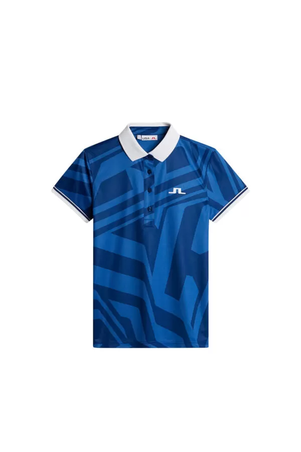 Felicite USA GOLF Print Polo