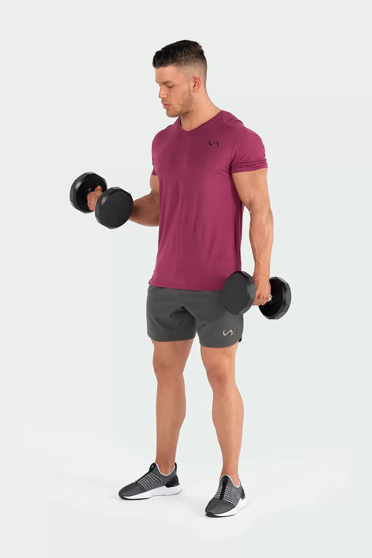 Focus Performance Bamboo V-Neck