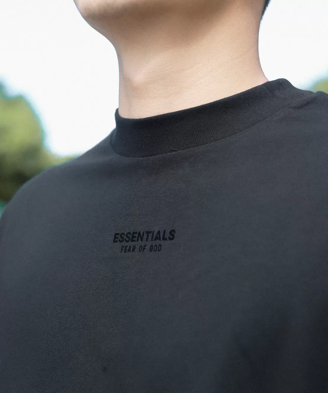 FOG Fear Of God ESSENTIALS  "Small Logo" TEE 【125BT232】