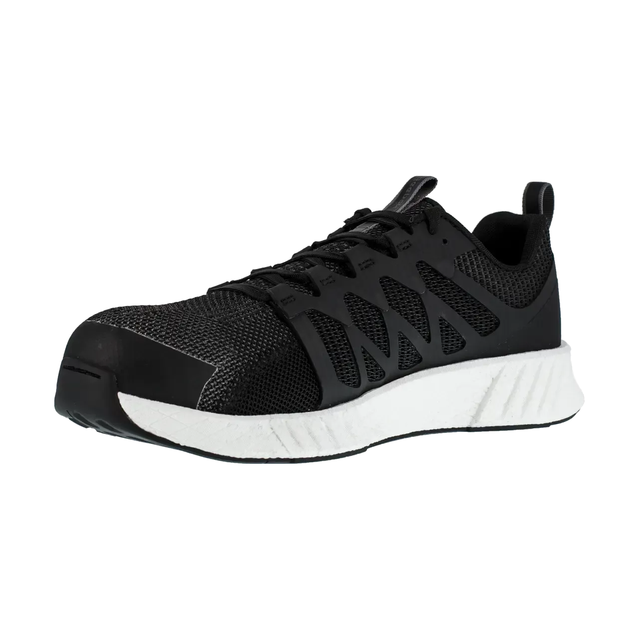 Fusion Flexweave™ Composite-Toe Athletic Work Shoe Black/White