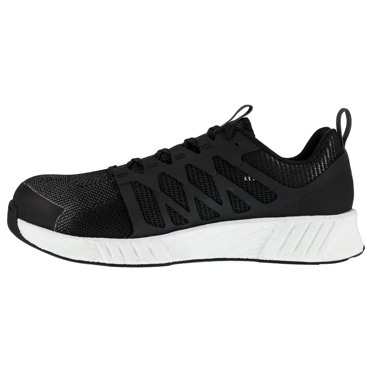 Fusion Flexweave™ Composite-Toe Athletic Work Shoe Black/White