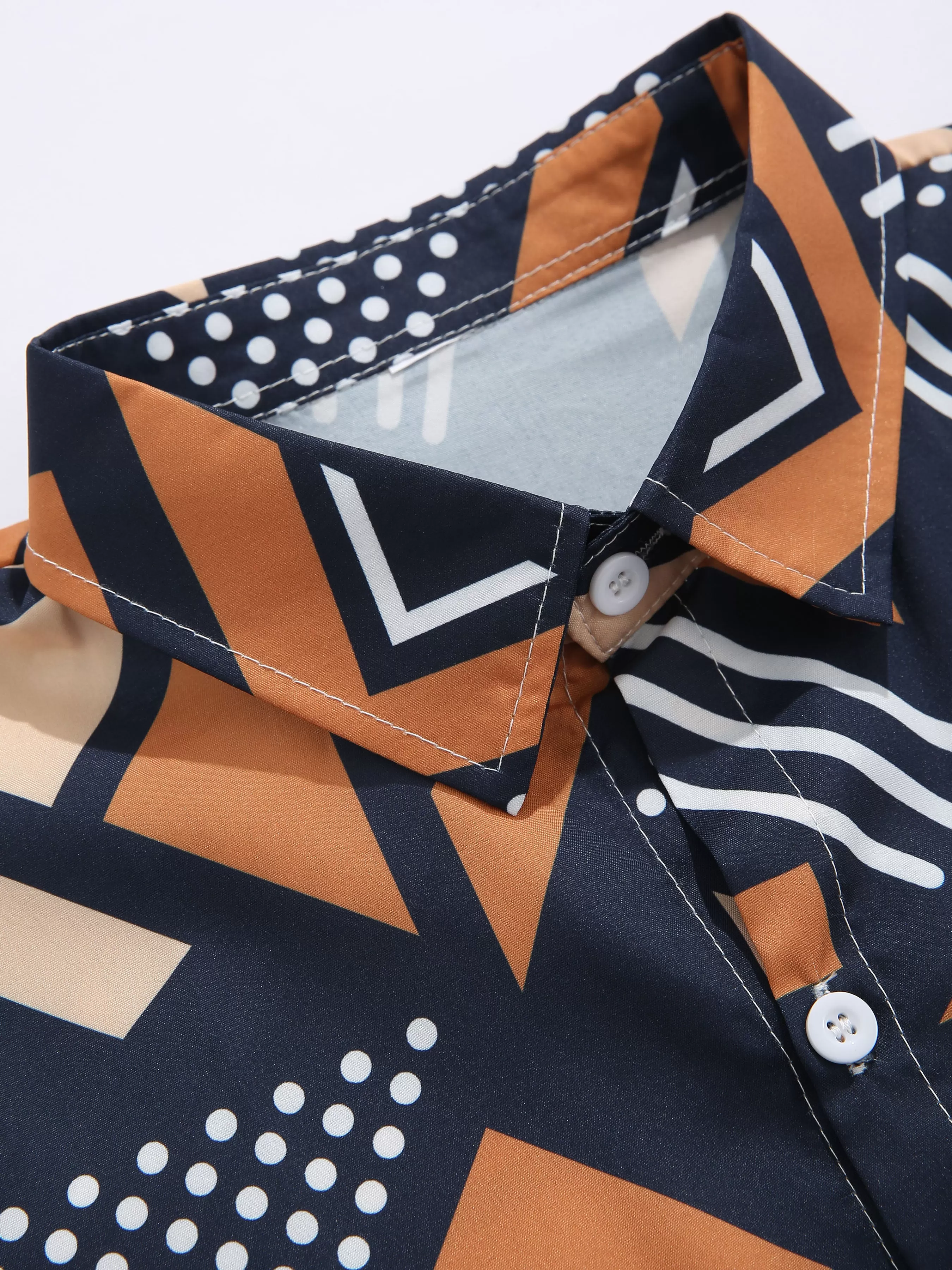 Geometric Print Shirt