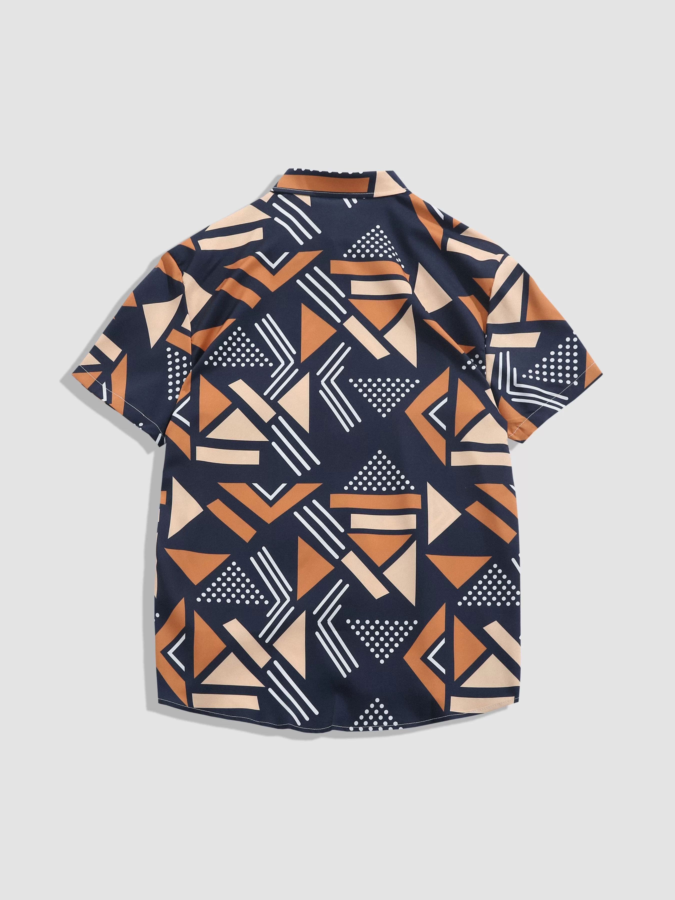 Geometric Print Shirt